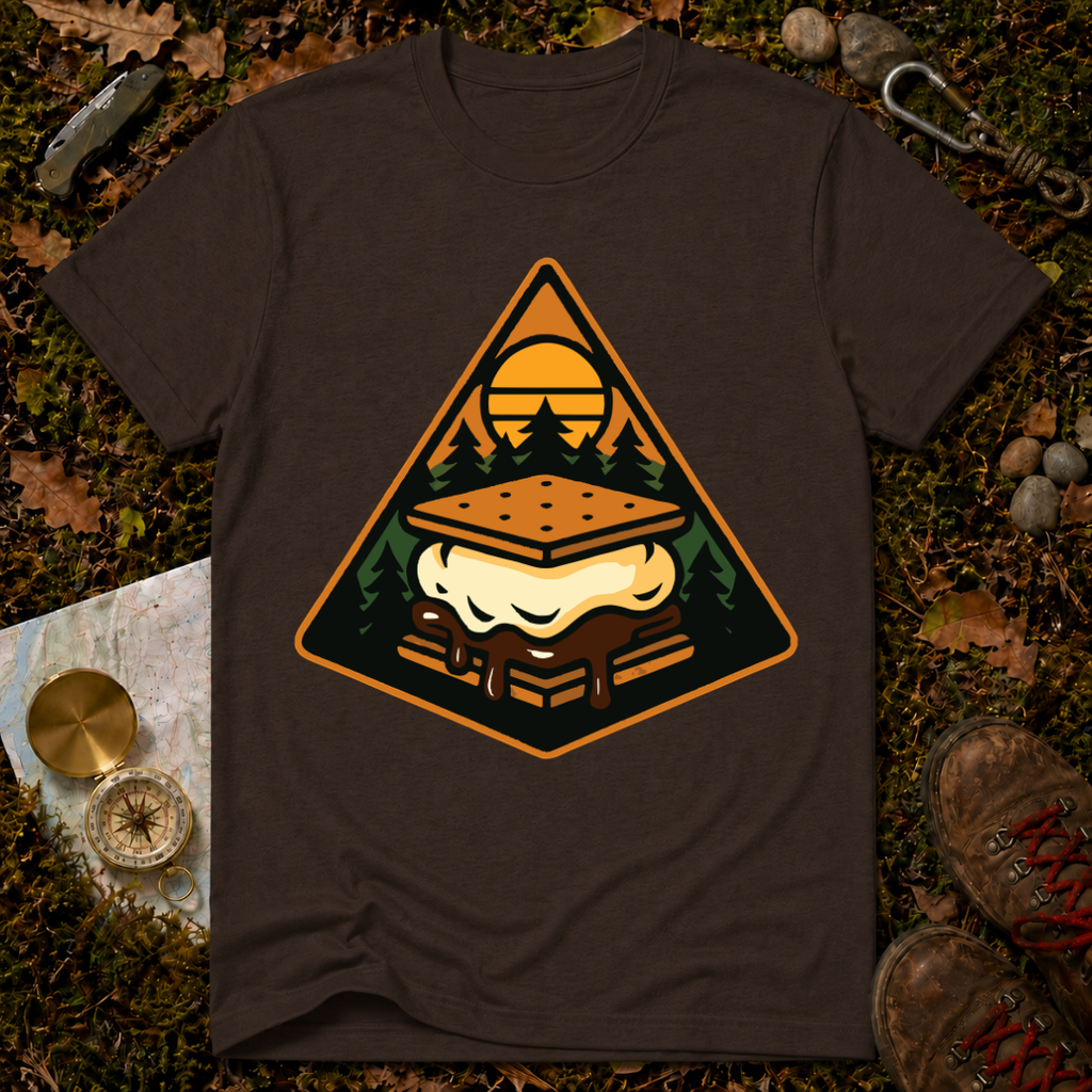 Vintage S'mores Badge T-Shirt