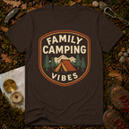 Family Camping Vibes T-Shirt