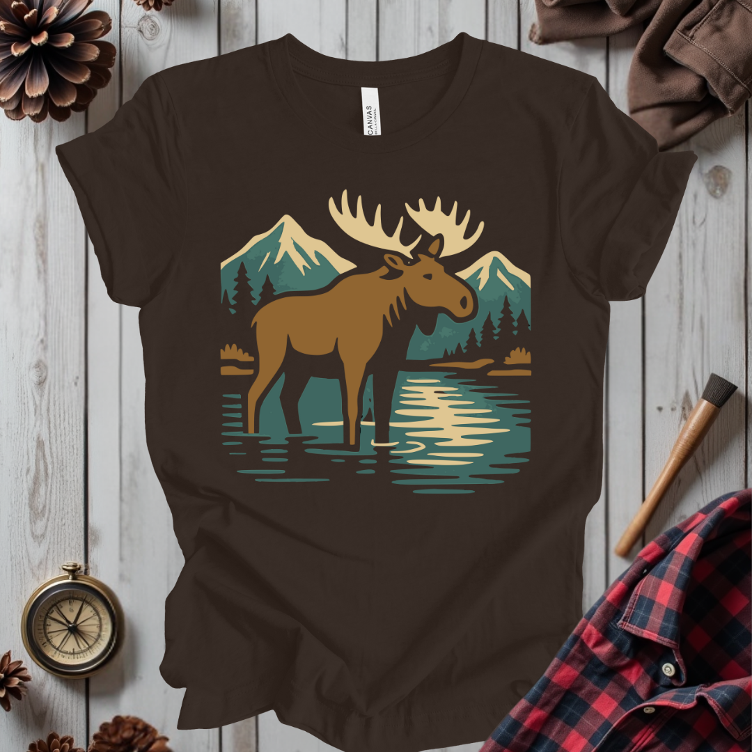 Nature Lover's Moose T-Shirt
