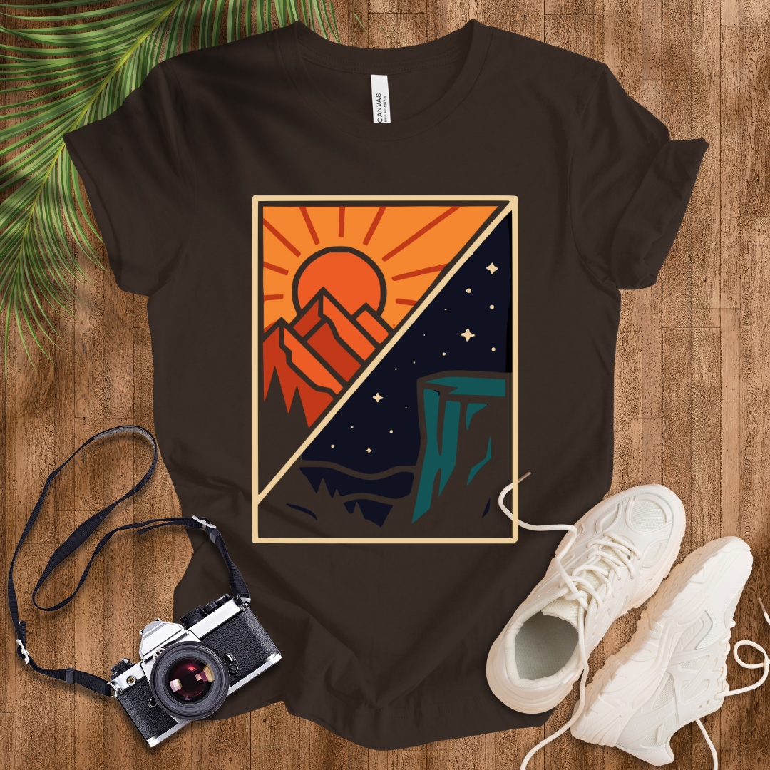Split Sun & Moon Scene
