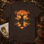 Moose Sunset T‑Shirt