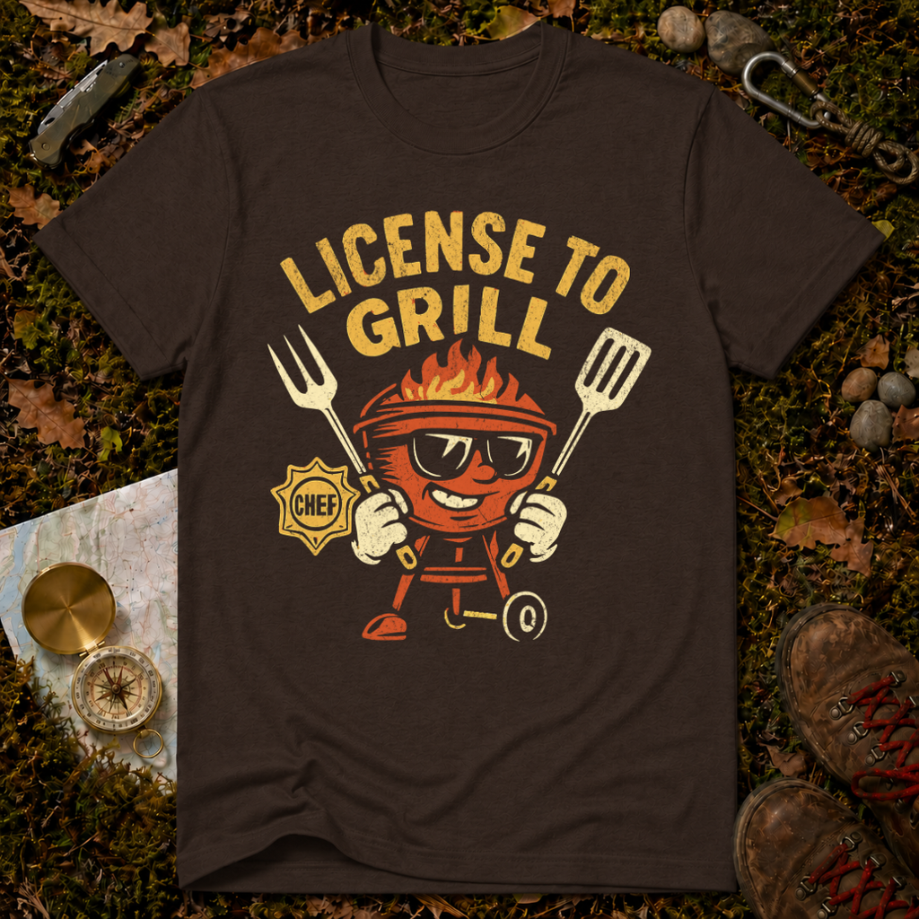 License to Grill T-Shirt