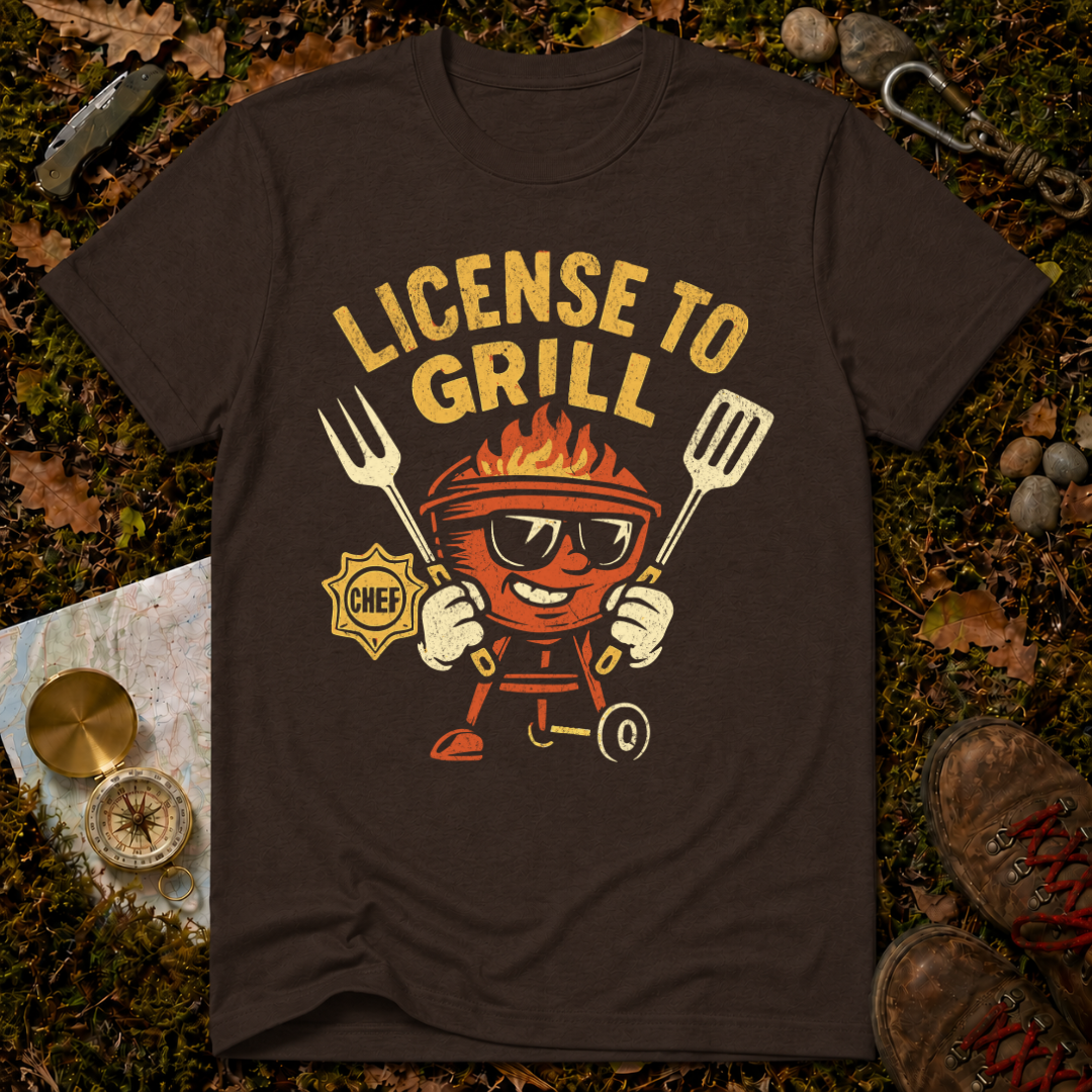 License to Grill T-Shirt