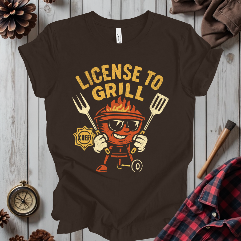 License to Grill T-Shirt