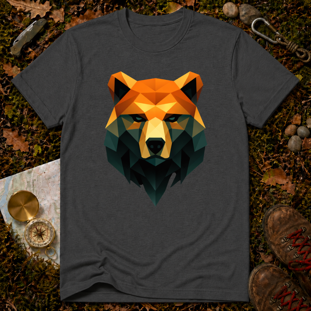 Geometric Bear T-Shirt