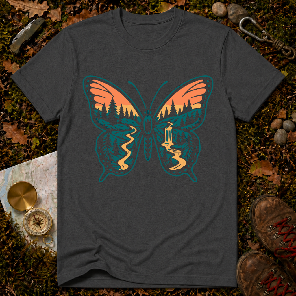 Nature-Inspired Butterfly T-Shirt