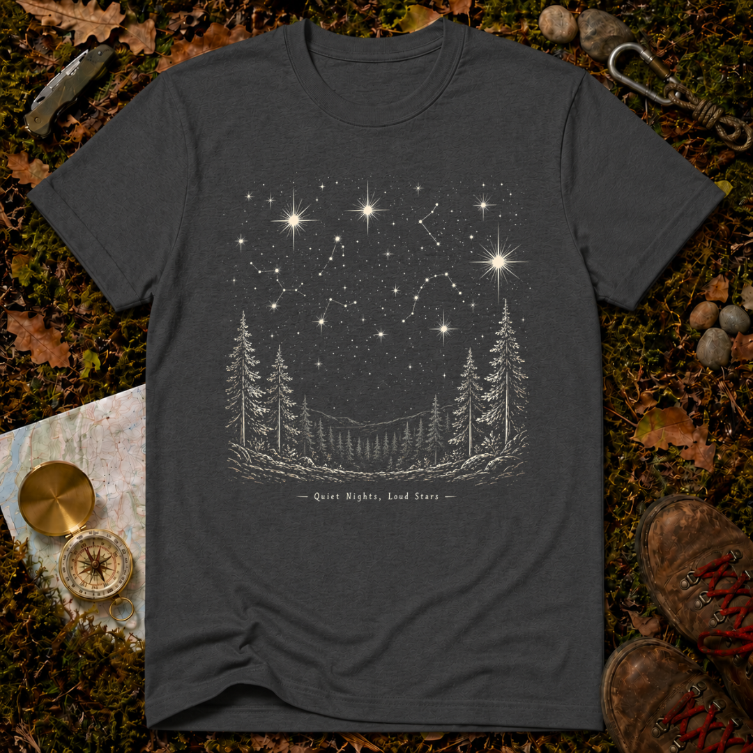 Quiet Nights, Loud Stars T-Shirt