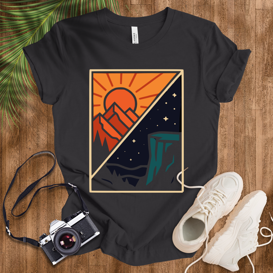 Split Sun & Moon Scene