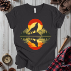 Howling Wolf Sunset T-Shirt