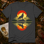 Howling Wolf Sunset T-Shirt