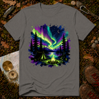 Northern Lights Camping T-Shirt