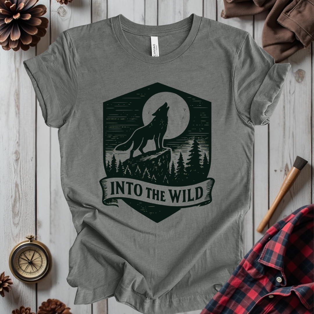 Into The Wild Badge T-Shirt