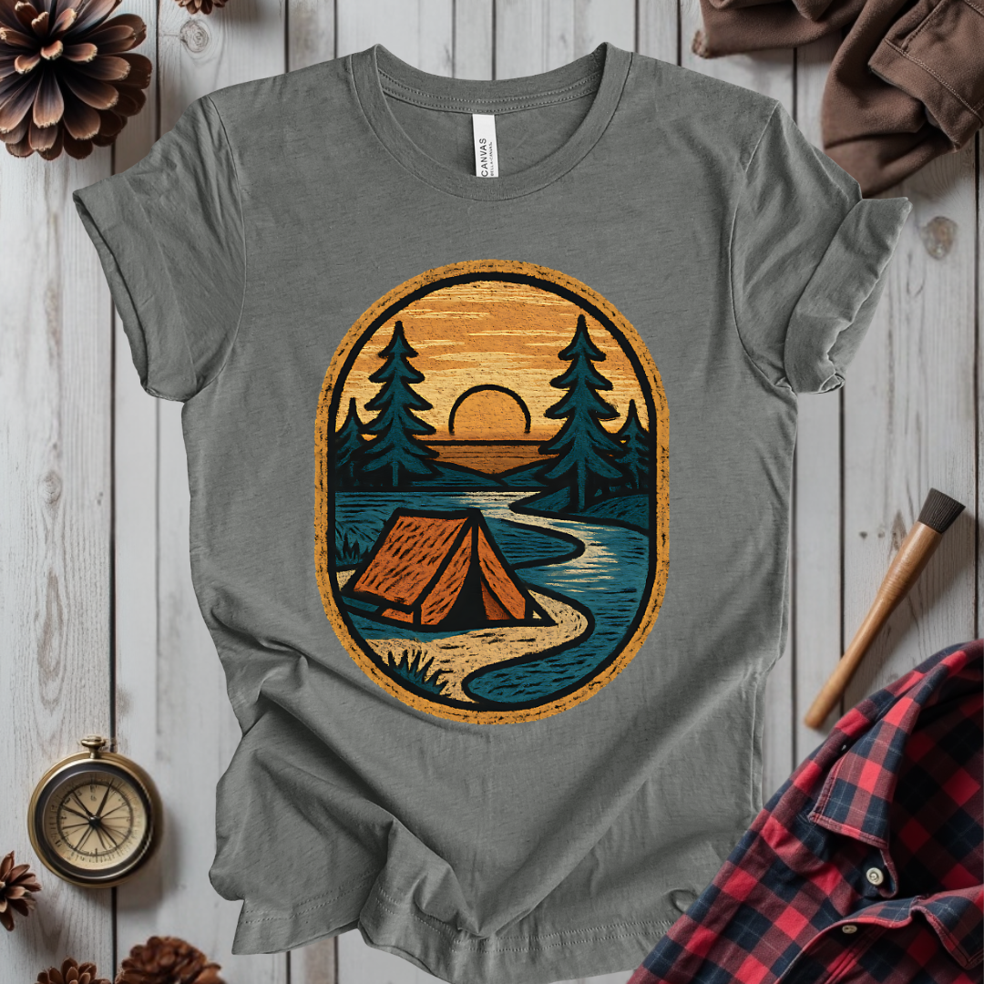 Camping Tent By The River