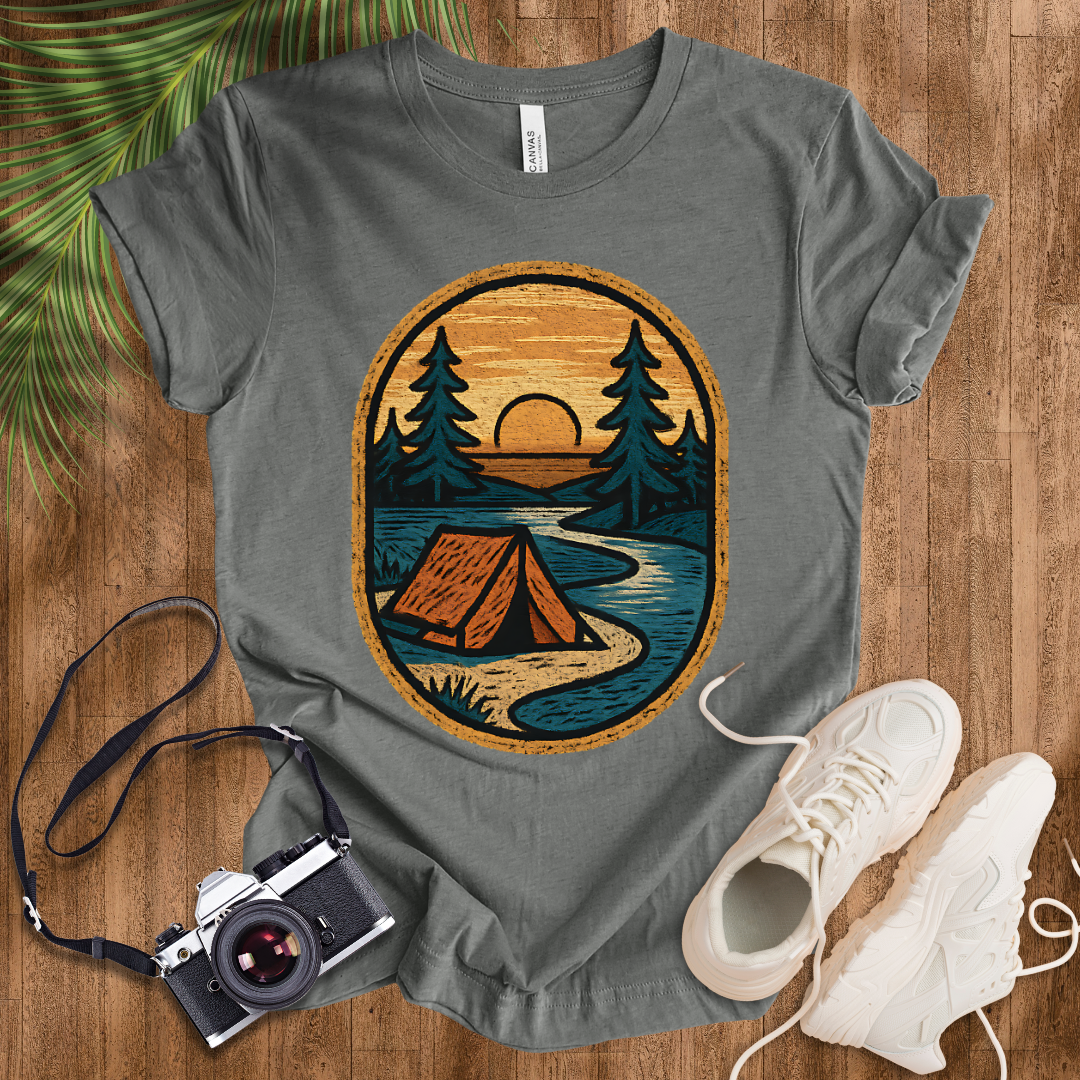 Camping Tent By The River