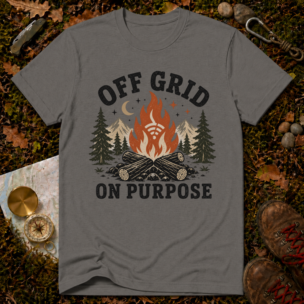Off Grid On Purpose T‑Shirt