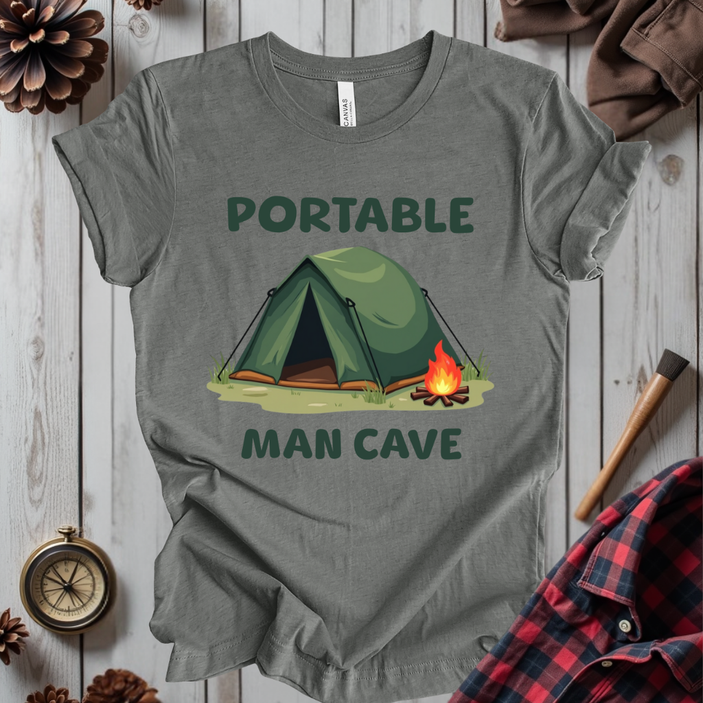 Portable Man Cave T-Shirt