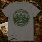 Camp More, Worry Less, Drink Often T-Shirt