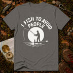 I Fish to Avoid People T-Shirt