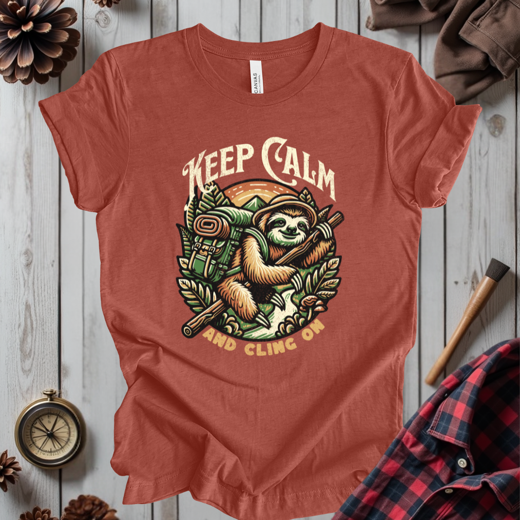 Keep Calm And Cling On T-Shirt