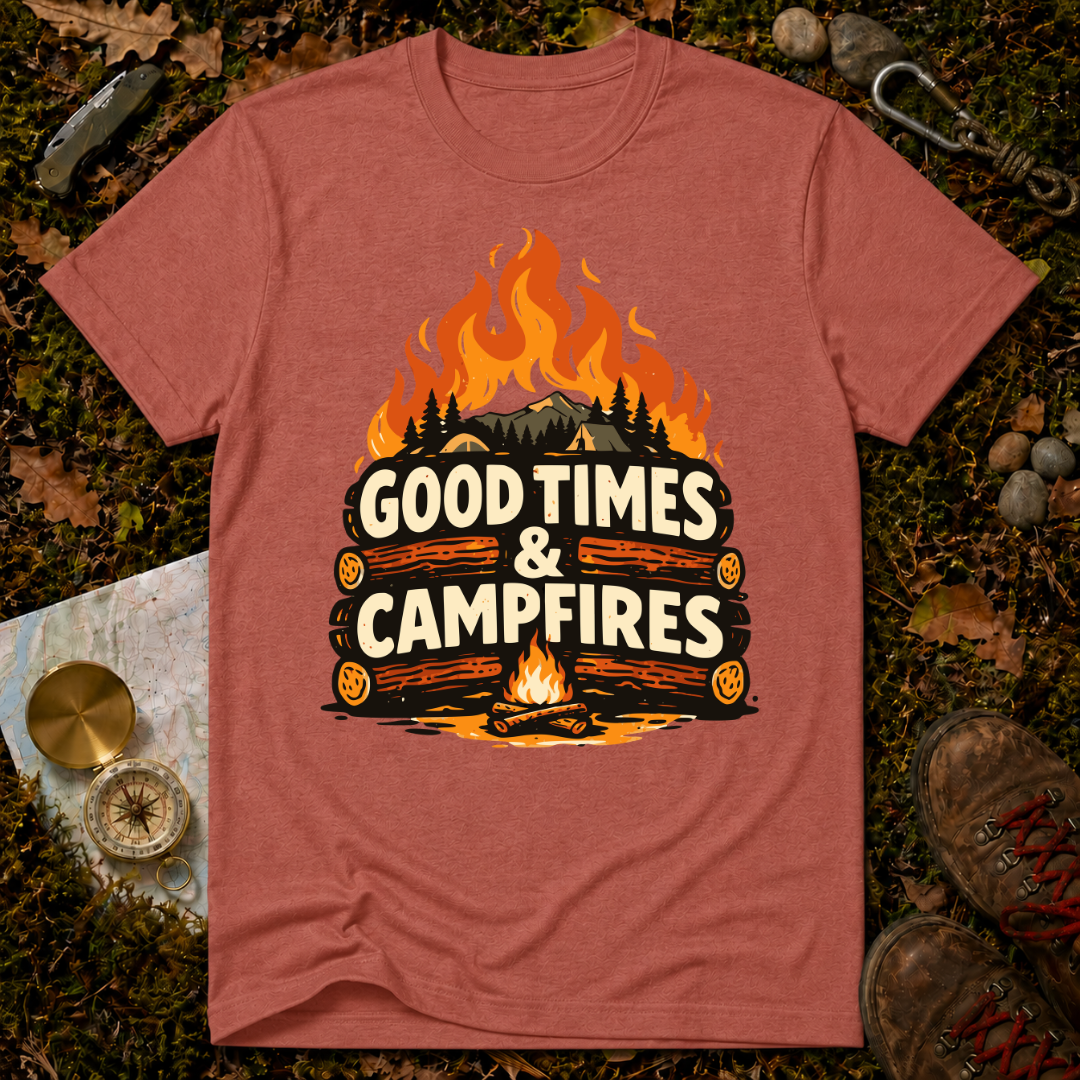 Good Times & Campfires T-Shirt