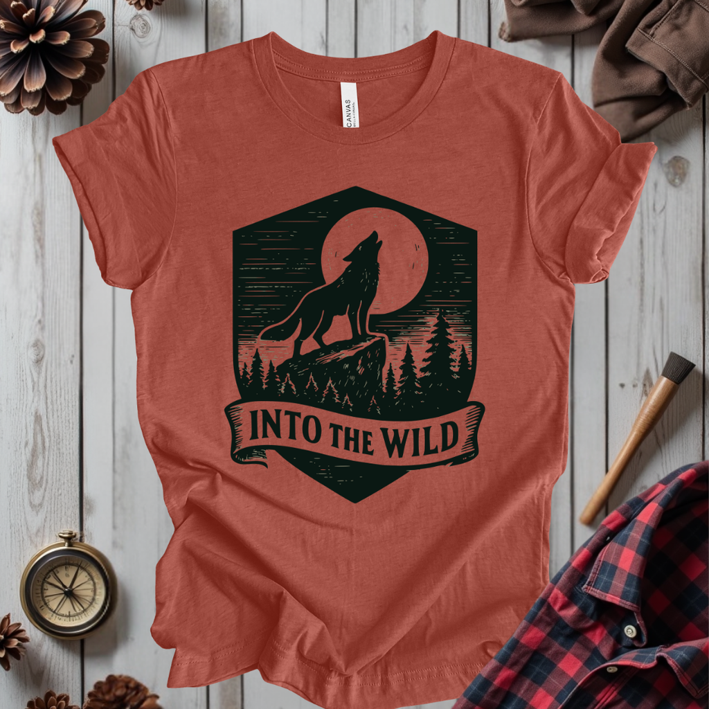 Into The Wild Badge T-Shirt