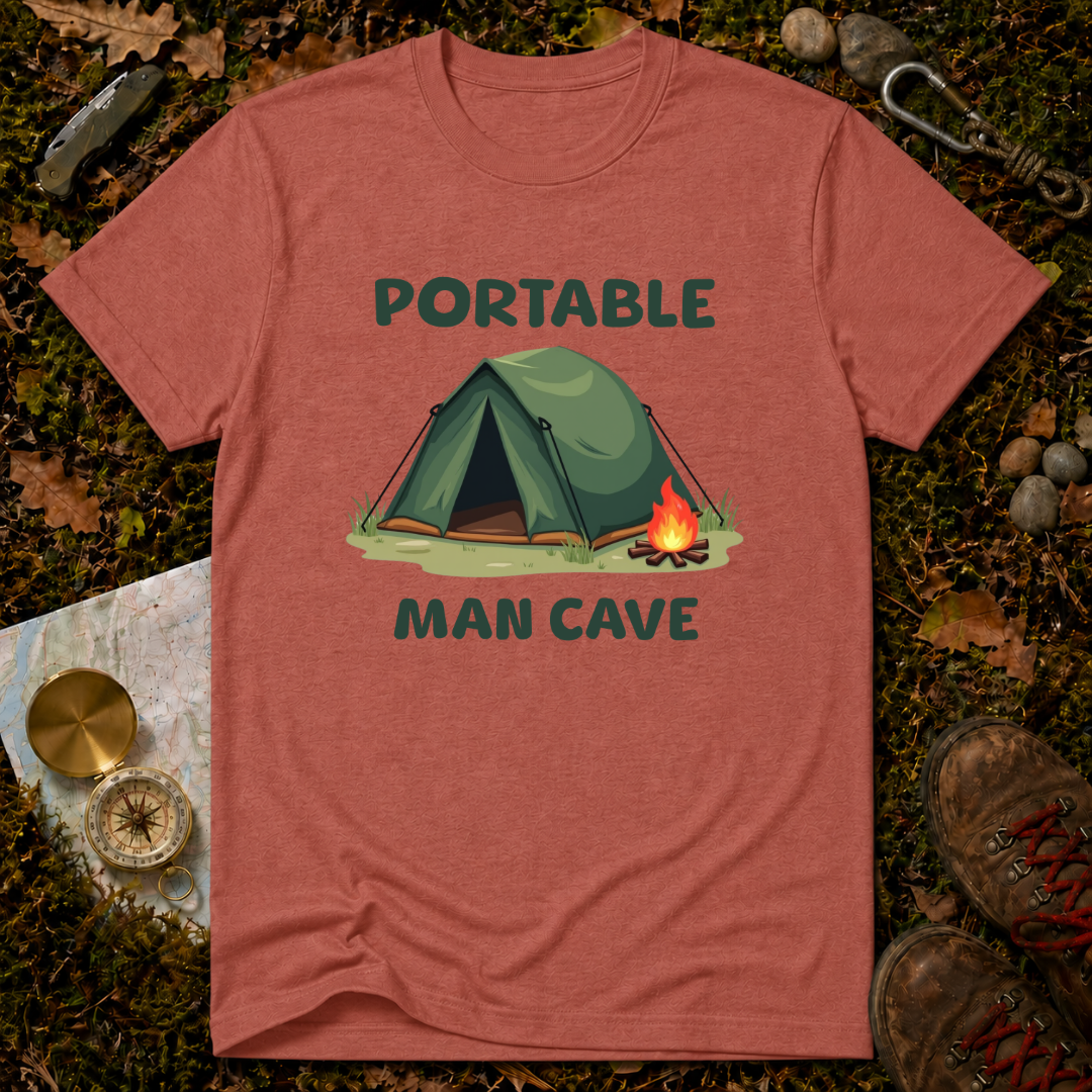 Portable Man Cave T-Shirt