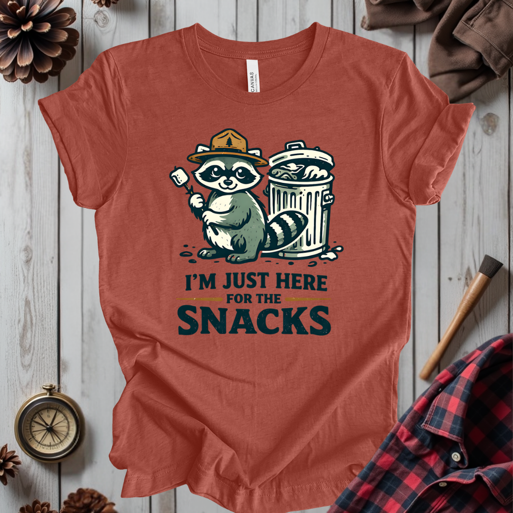 I'm Just Here for the Snacks T-Shirt
