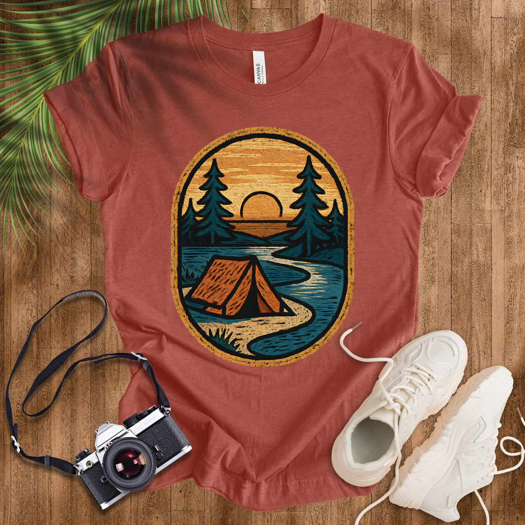 Camping Tent By The River