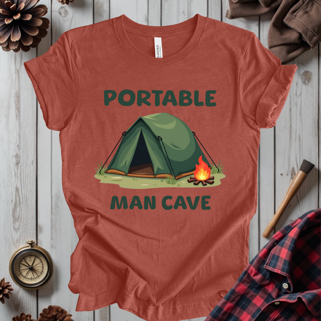 Portable Man Cave T-Shirt