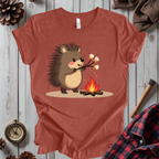 Camping Hedgehog T-Shirt