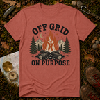 Off Grid On Purpose T‑Shirt
