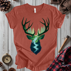 Nature-Inspired Antlers T-Shirt