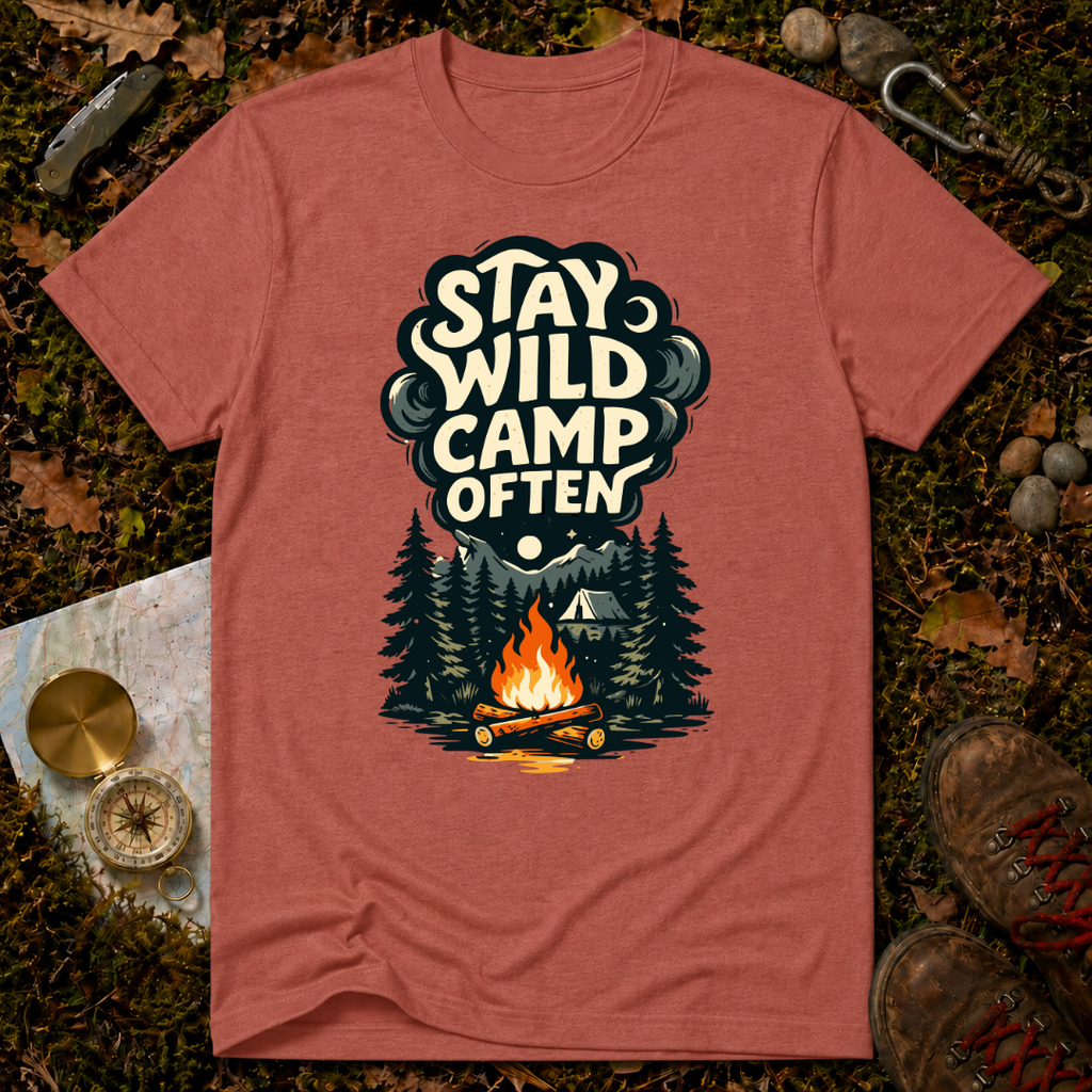 Stay Wild Camp Often T‑Shirt