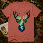 Nature-Inspired Antlers T-Shirt
