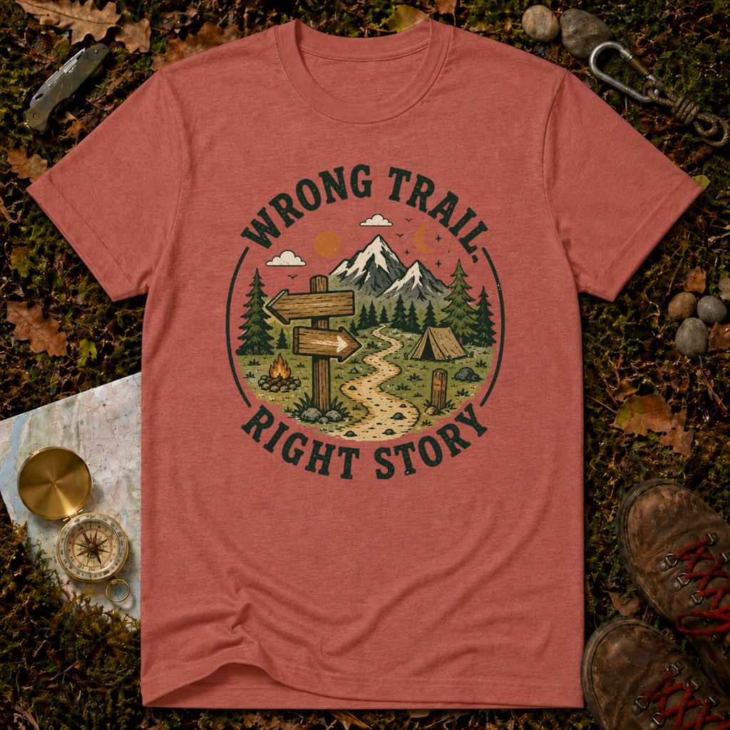 Wrong Trail, Right Story T-Shirt
