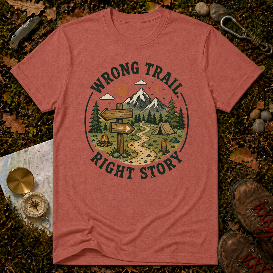 Wrong Trail, Right Story T-Shirt