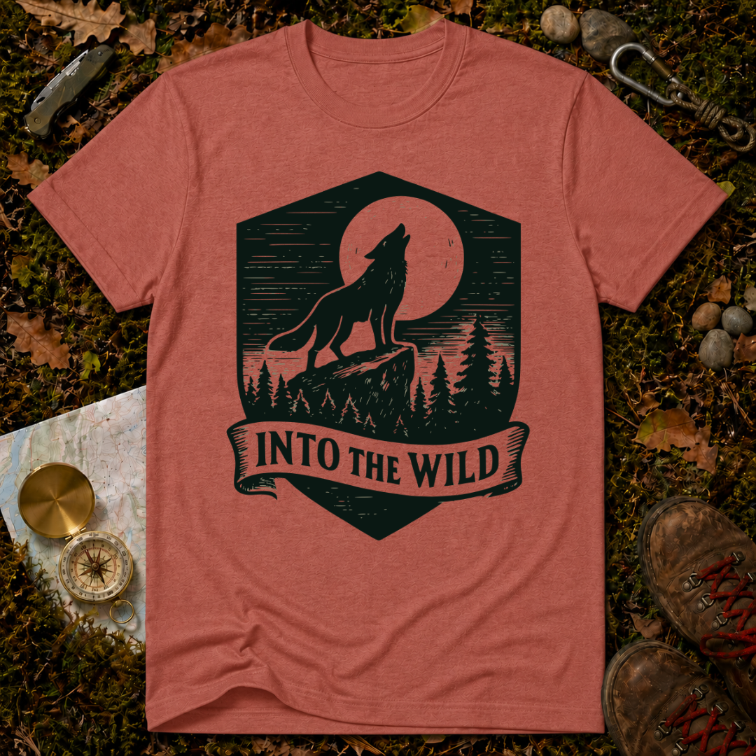 Into The Wild Badge T-Shirt