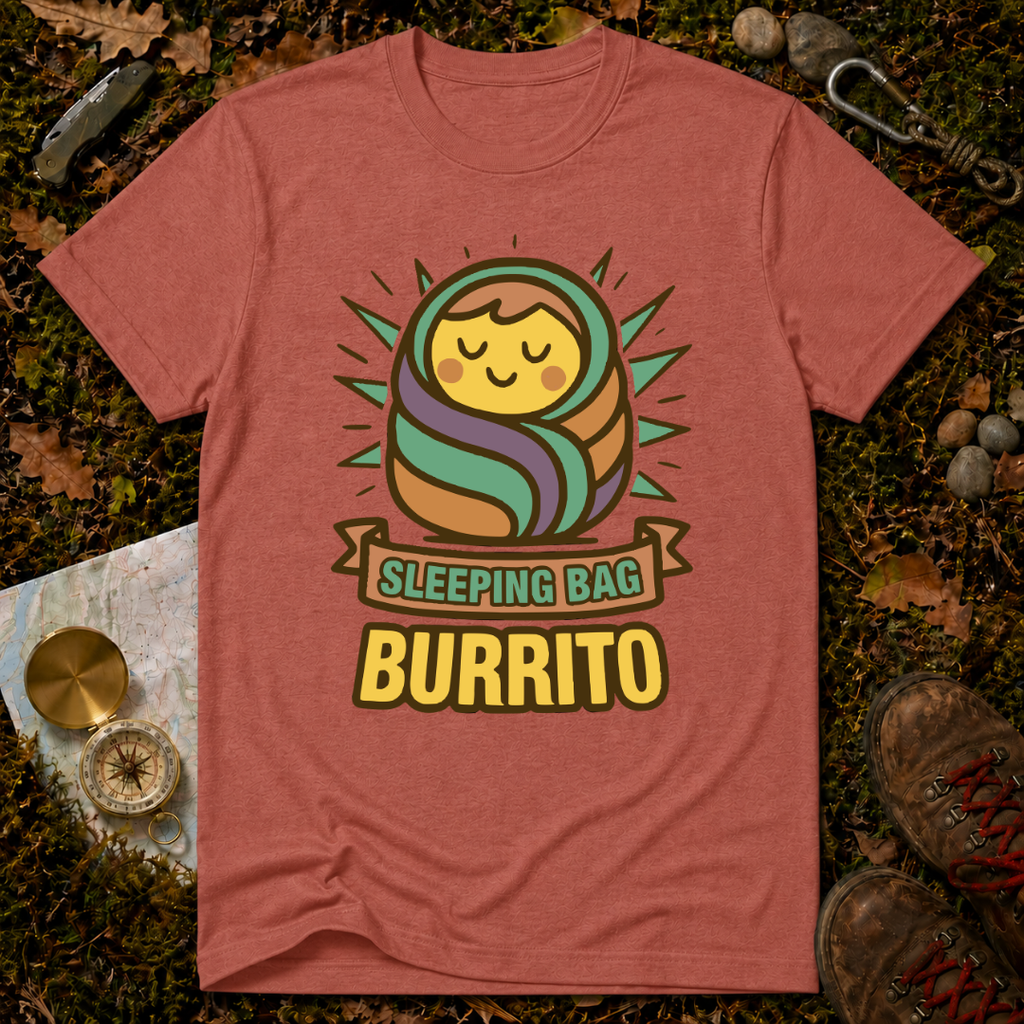 Sleeping Bag Burrito T-Shirt