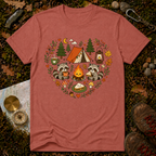 Camping Heart T-Shirt