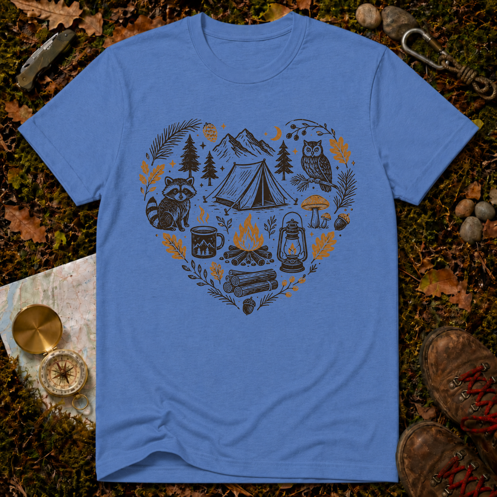 Rustic Camp Heart T-Shirt