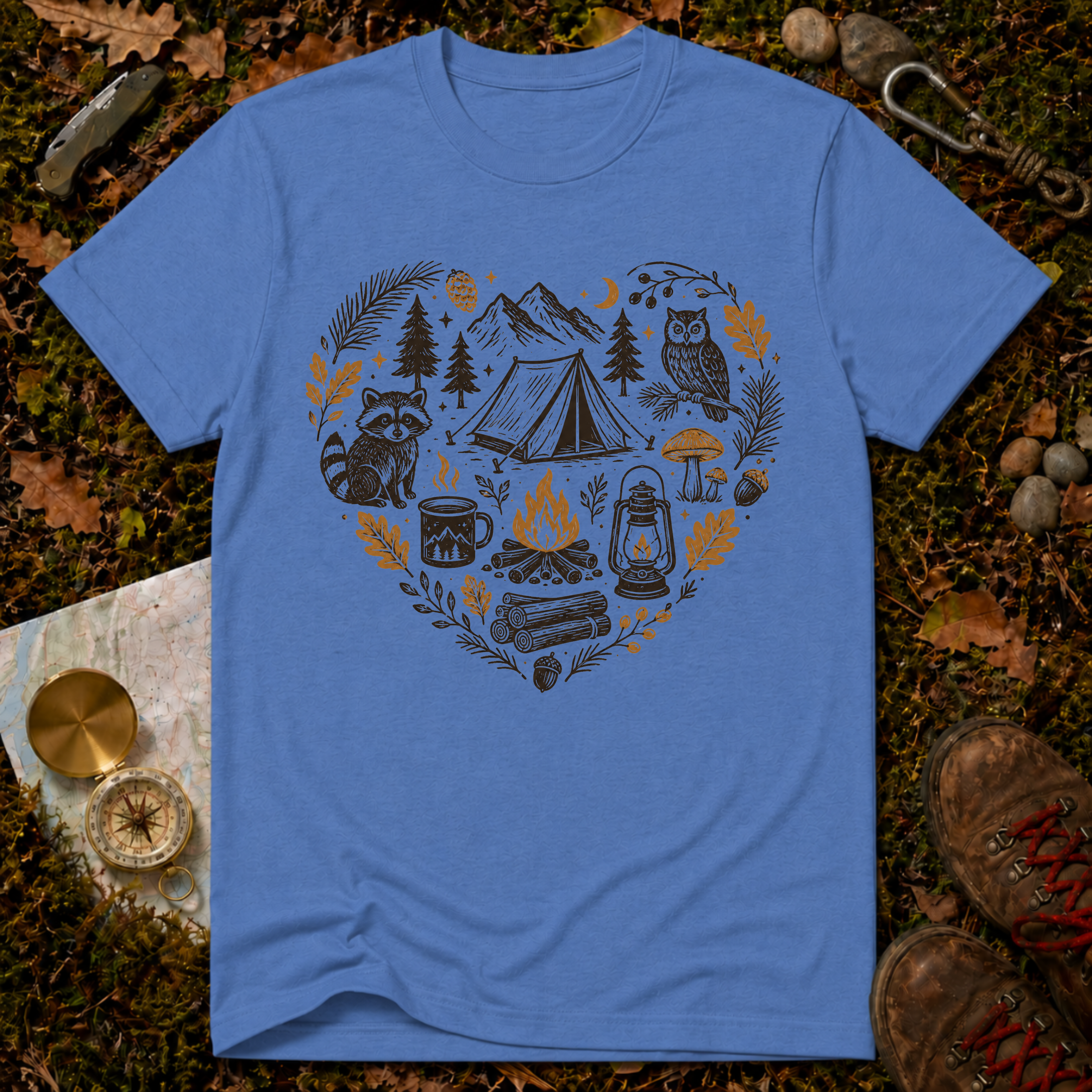 Rustic Camp Heart T-Shirt
