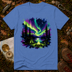 Northern Lights Camping T-Shirt