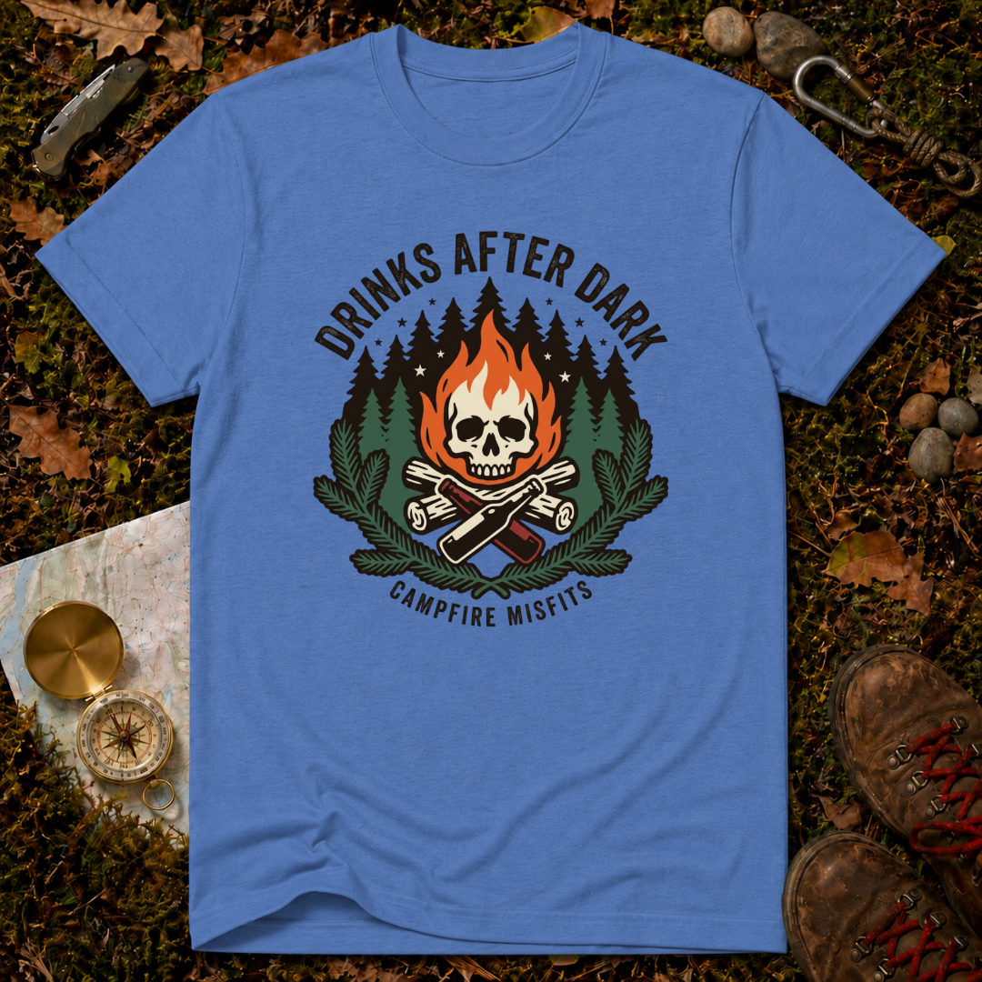 Drinks After Dark Campfire T-Shirt