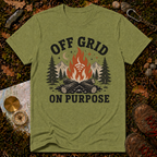 Off Grid On Purpose T‑Shirt