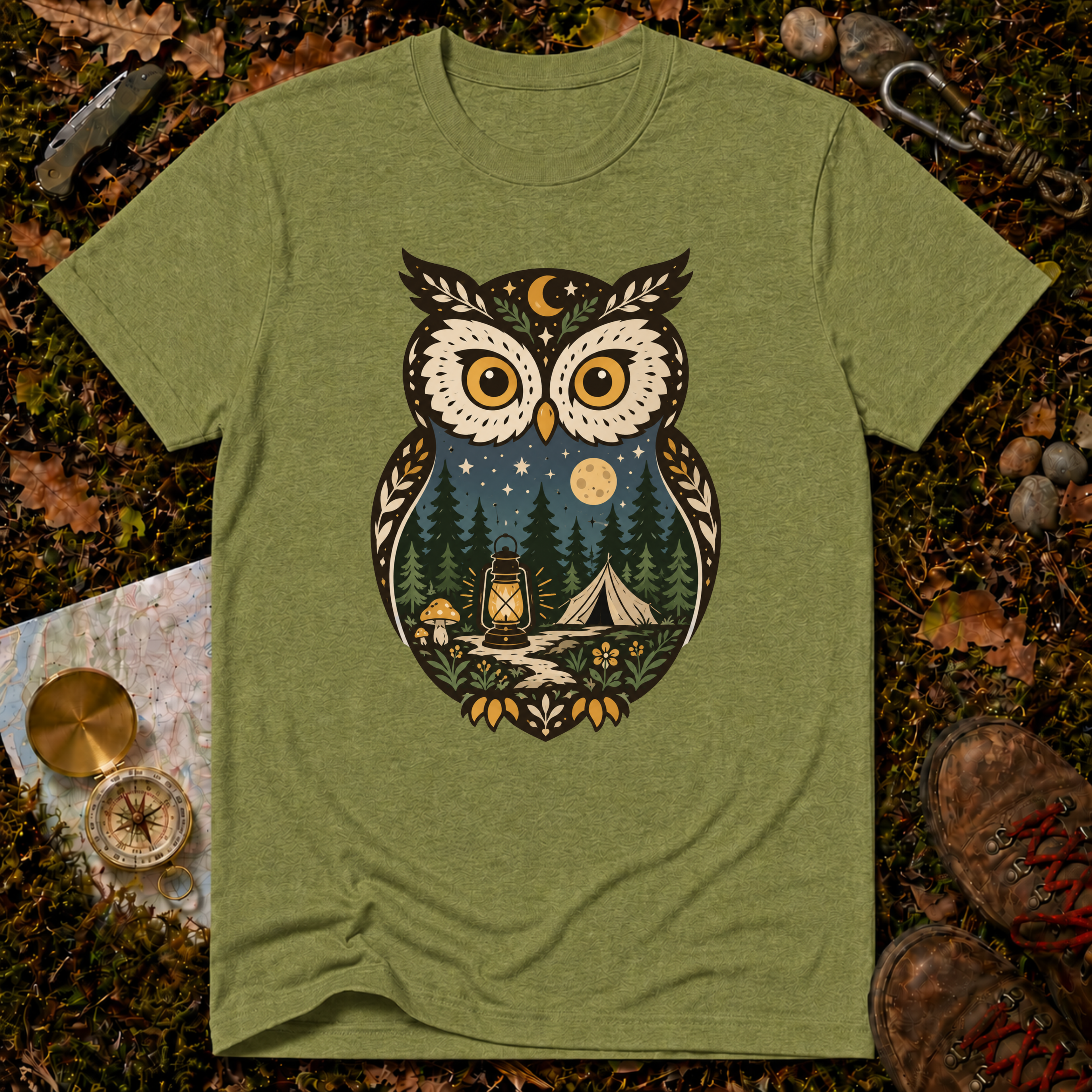 Night Owl Camping T-Shirt