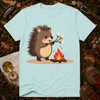 Camping Hedgehog T-Shirt