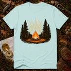 Retro Forest Bonfire T-Shirt