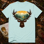 Deer Sunrise T‑Shirt