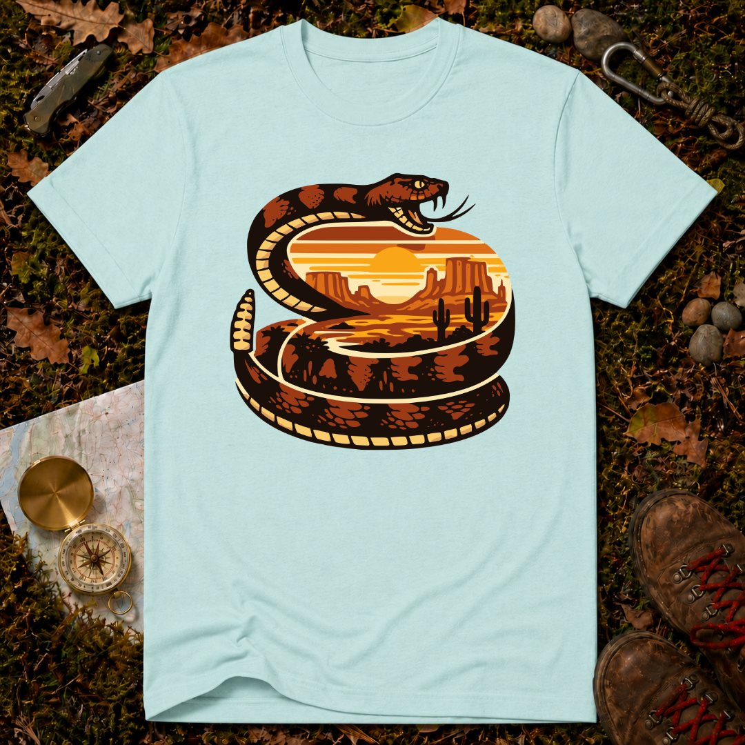 Sunset Desert Snake T-Shirt