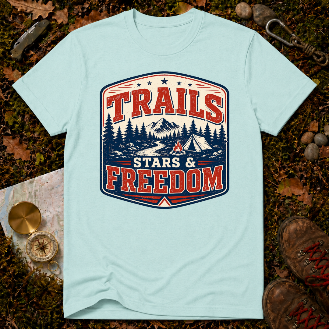 Trails, Stars & Freedom T-Shirt